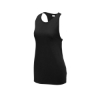 Custom Sport-Tek Womens PosiCharge Tri-Blend Wicking Tank. Black Triad Solid