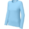 Custom Sport-Tek Womens Posi-UV Pro Long Sleeve Light Blue