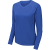 Custom Sport-Tek Womens Long Sleeve Rashguard Tee. True Royal Blue