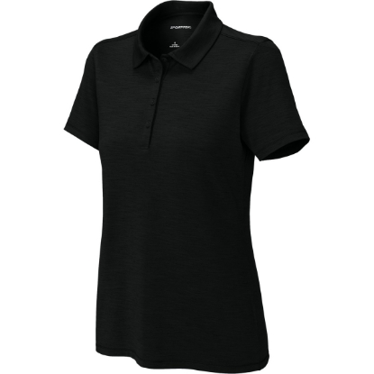 Custom Sport-Tek Womens Versa Polo Black