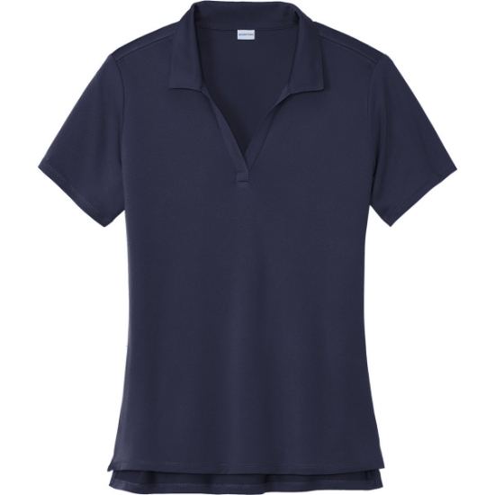 Custom Sport-Tek Womens Sideline Polo True Navy Blue