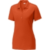 Custom Sport-Tek Womens PosiCharge Competitor Polo. Deep Orange