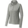 Custom Sport-Tek Womens Sport-Wick Flex Fleece 1/4-Zip. LtGreyHt