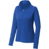 Custom Sport-Tek Womens Sport-Wick Flex Fleece 1/4-Zip. True Royal Blue