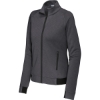 Custom Sport-Tek Womens PosiCharge Strive Full-Zip Graphite Gray