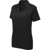 Custom Sport-Tek Womens PosiCharge RacerMesh Polo. Black