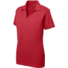Custom Sport-Tek Womens PosiCharge RacerMesh Polo. True Red