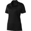 Custom Sport-Tek Womens Micropique Sport-Wick Polo. Black
