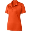 Custom Sport-Tek Womens Micropique Sport-Wick Polo. Deep Orange
