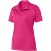 Custom Sport-Tek Womens Micropique Sport-Wick Polo. Pink Raspberry
