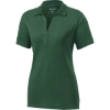 Custom Sport-Tek Womens Heather Contender Polo. Forest Green Heather