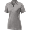 Custom Sport-Tek Womens Heather Contender Polo. Vintage Gray Heather