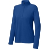 Custom Sport-Tek Womens Micropique Sport-Wick 1/4-Zip True Royal Blue