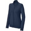 Custom Sport-Tek Womens Sport-Wick Stretch Full-Zip Cadet Jacket True Navy Blue