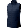 Custom Sport-Tek Womens Teknical Hybrid Vest True Navy Blue