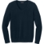Custom Port Authority Womens Easy Care V-Neck Sweater River Blue Navy