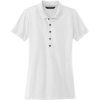 Custom Mercer+Mettle Womens Stretch Heavyweight Pique Polo White