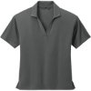 Custom Mercer+Mettle Womens Stretch Jersey Polo AnchorGrey