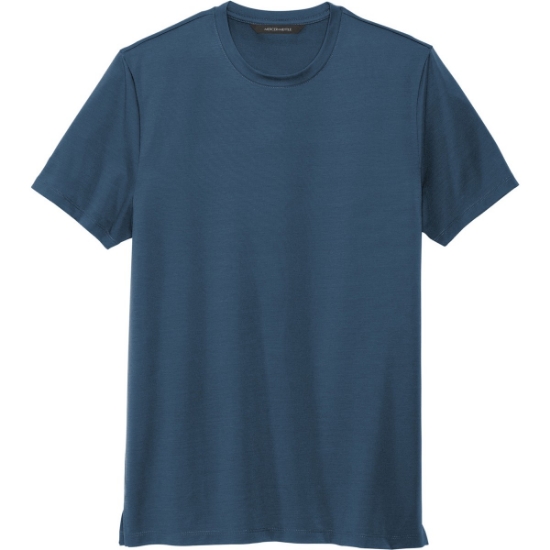 Custom Mercer+Mettle Stretch Jersey Crew Insignia Blue
