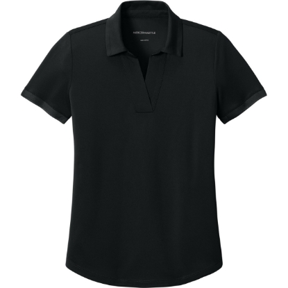 Custom Mercer+Mettle Womens Everyday Performance Polo Deep Black