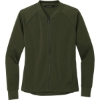 Custom Mercer+Mettle Womens Double-Knit Bomber Townsend Green