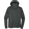 Custom Mercer+Mettle Double-Knit Full-Zip Hoodie AnchorGrey