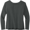 Custom Mercer+Mettle Womens Stretch Drop Shoulder Pullover AnchorGrey
