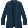 Custom Mercer+Mettle Womens Open Cardi Insignia Blue