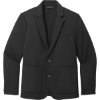 Custom Mercer+Mettle Relaxed Knit Blazer Deep Black
