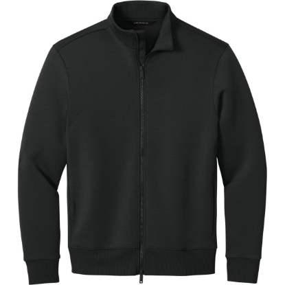Custom Mercer+Mettle Soft Spacer Full-Zip Deep Black