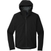 Custom Mercer+Mettle Waterproof Rain Shell Deep Black