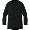 Custom Mercer+Mettle Womens Quilted Liner Jacket Deep Black