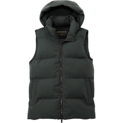 Custom Mercer+Mettle Womens Puffy Vest AnchorGrey