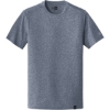 Custom New Era Heritage Blend Crew Tee. True Navy Twst