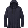 Custom New Era Tri-Blend Hoodie. True Navy Blue