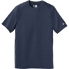 Custom New Era Series Performance Crew Tee. True Navy Blue