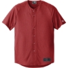 Custom New Era Diamond Era Full-Button Jersey. Crimson