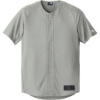 Custom New Era Diamond Era Full-Button Jersey. Grey
