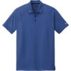 Custom New Era Power Polo Royal Heather Blue