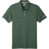 Custom New Era Slub Twist Polo Dark Green Twist