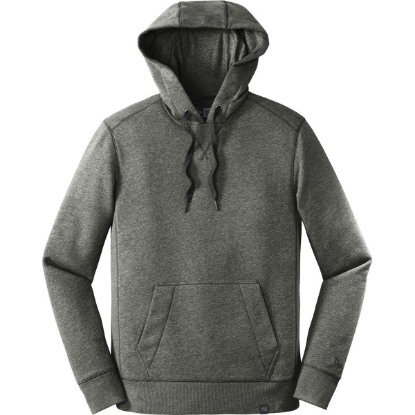 Custom New Era French Terry Pullover Hoodie. Black Twist