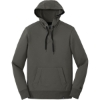 Custom New Era French Terry Pullover Hoodie. Graphite Gray