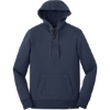 Custom New Era French Terry Pullover Hoodie. True Navy Blue