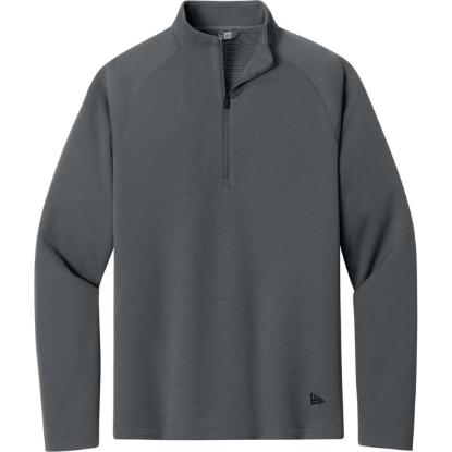 Custom New Era Stand Out 1/4-Zip Graphite Gray
