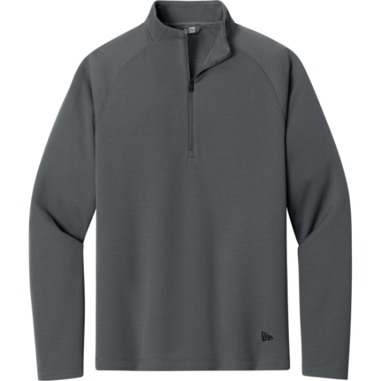 Custom New Era Stand Out 1/4-Zip Graphite Gray