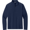 Custom New Era Stand Out 1/4-Zip True Navy Blue