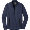 Custom New Era Venue Fleece 1/4-Zip Pullover. True Navy Blue
