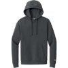 Custom New Era Heritage Fleece Pullover Hoodie Graphite Gray