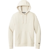 Custom New Era Heritage Fleece Pullover Hoodie Soft Beige