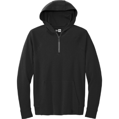Custom New Era STS 1/4-Zip Hoodie Black